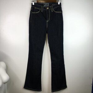 NYDJ Premium Denim Jeans  Style 909 Metallic Golden Accents Size 2